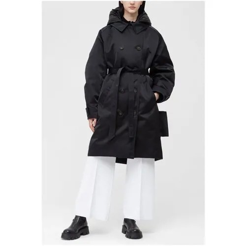 Пальто ADD цвет Черный размер 44