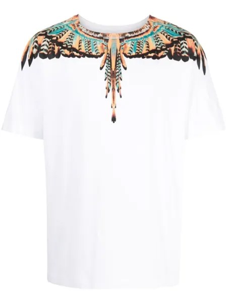 Marcelo Burlon County of Milan футболка с принтом Grizzly Wings, белый