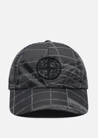 Кепка Stone Island Reflective Grid Lamy, цвет серый, размер L