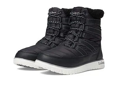 Женские ботинки LLBean Ultralight Boot Quilt Водонепроницаемые утепленные ботинки на шнуровке