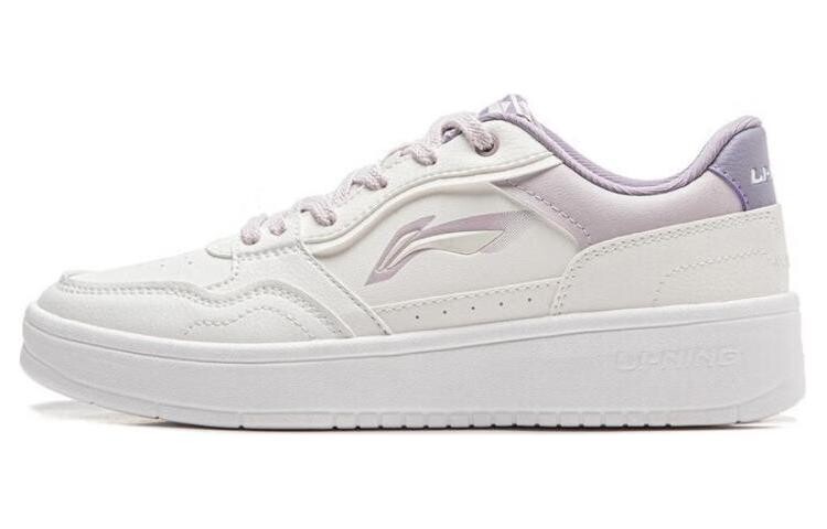 Кроссовки LINING Skateboarding Shoes Women's Low-top, белый