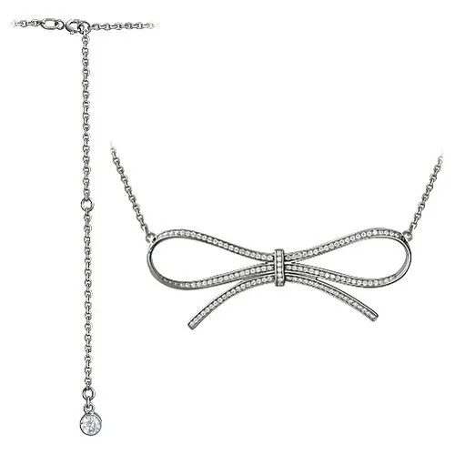 Колье из серебра с фианитами 01Л151173