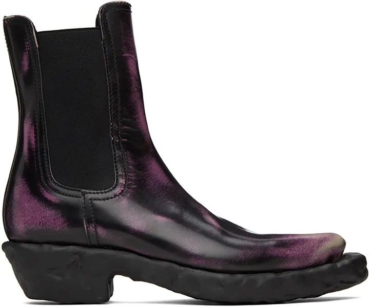 Черно-фиолетовые ботинки Venga CAMPERLAB