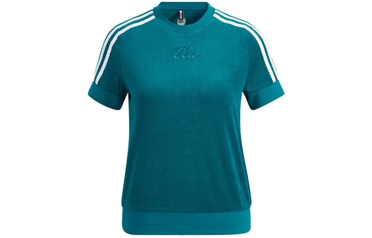 Футболка женская бирюзовая Adidas Neo