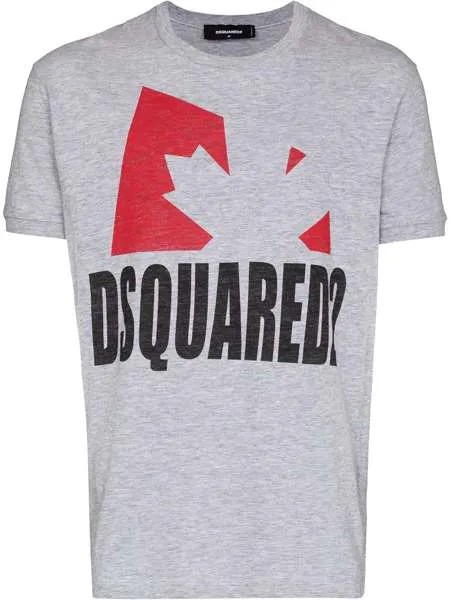 Dsquared2 футболка с короткими рукавами и принтом Leaf