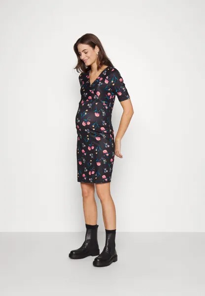Платье из джерси Pieces Maternity, черный