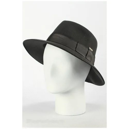 Шляпа с широкими полями Pierre Cardin цвет Серый темный размер M