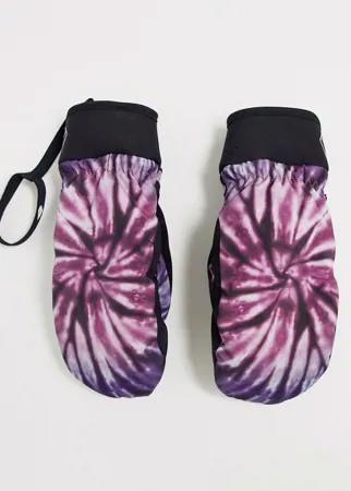 Фиолетовые перчатки Volcom Snow Handplant Mitt-Фиолетовый