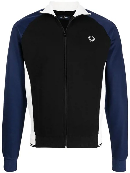 FRED PERRY толстовка на молнии с логотипом