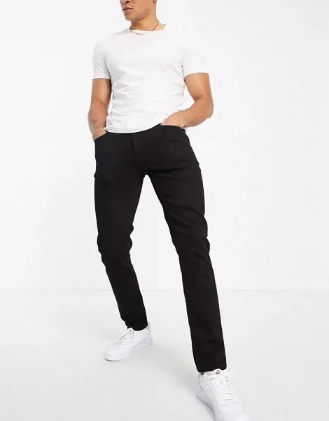 Черные выбеленные узкие джинсы Ben Sherman-Черный цвет