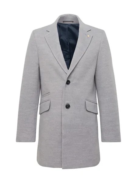 Межсезонное пальто BURTON MENSWEAR LONDON, серый