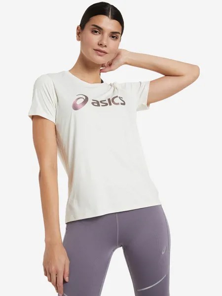 Футболка женская ASICS Silver, Бежевый