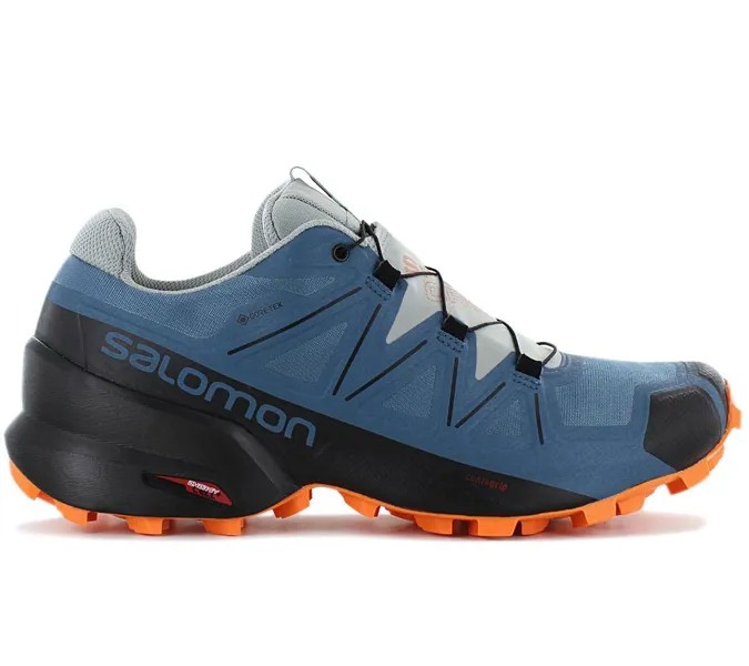 Salomon Speedcross 5 GTX - GORE-TEX - Мужские кроссовки для трейлраннинга Hiking Shoes Blue 416123 Кроссовки Спортивная обувь ORIGINAL