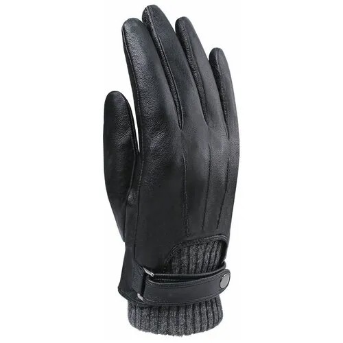 Перчатки malgrado, размер 8, черный