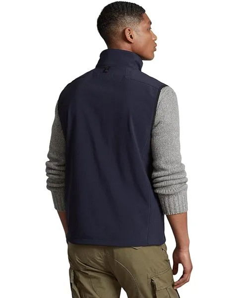 Утепленный жилет Polo Ralph Lauren Water-Repellant Stretch Softshell Vest, цвет Collection Navy