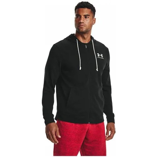 Толстовка спортивная Under Armour Rival Terry, размер XL, , black/onyx white - 001