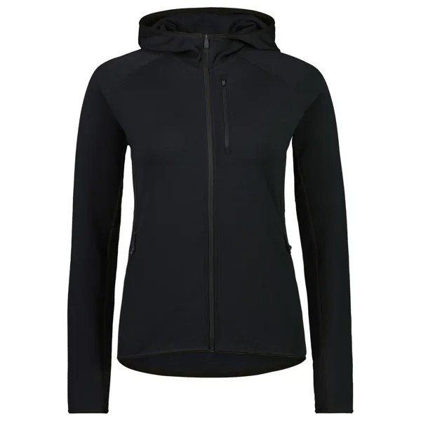 Флисовая жилетка Mons Royale Women's Approach Merino Shift Fleece Hood, черный