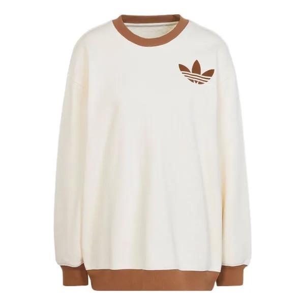 Свитера adicolor 70s свитшот Adidas, белый