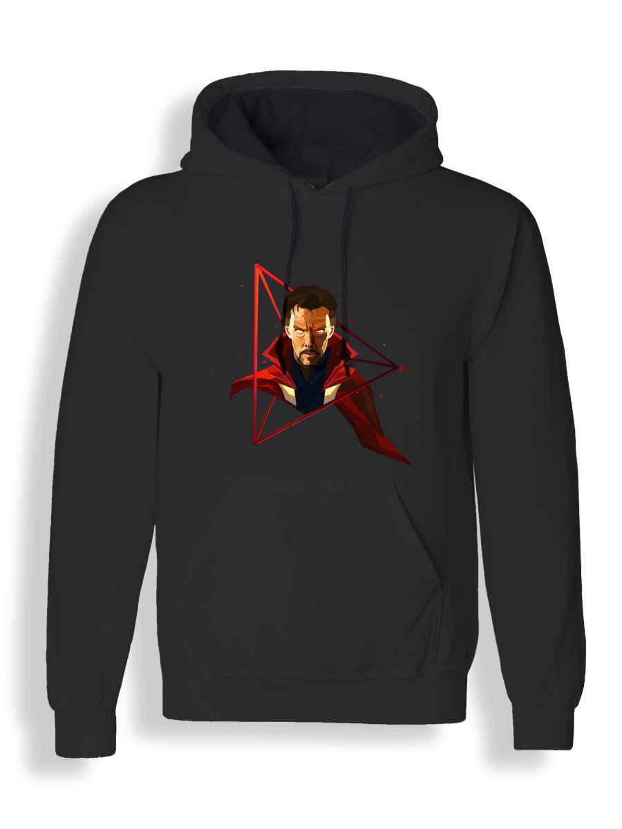 Худи унисекс СувенирShop Доктор Стрэндж/Doctor Strange 11 черное 2XL