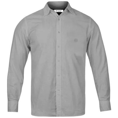 Школьная рубашка TUGI, размер 152, серый