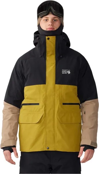 Куртка First Tracks Jacket Mountain Hardwear, цвет Dark Bolt/Trail Dust