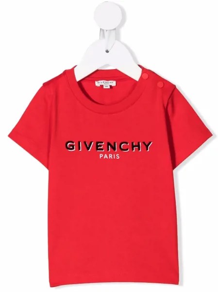 Givenchy Kids футболка с логотипом