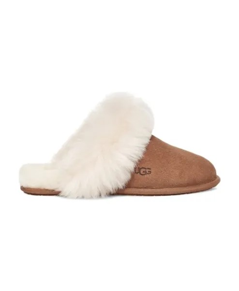 Уютные домашние тапочки Ugg, коричневый