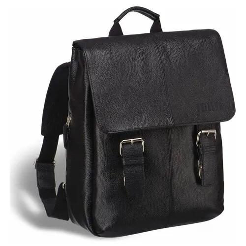 Практичный мужской рюкзак BRIALDI Broome (Брум) relief black