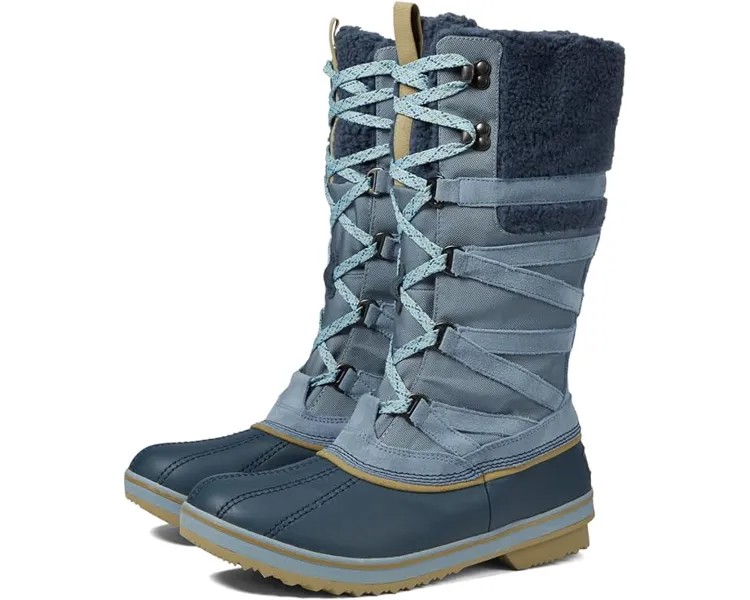 Ботинки L.L.Bean Rangeley Pac Tall Water Resistant Insulated, цвет Steel Blue/Storm Blue
