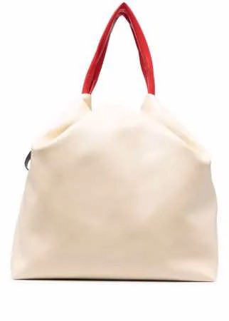 Jil Sander сумка на плечо с контрастной ручкой