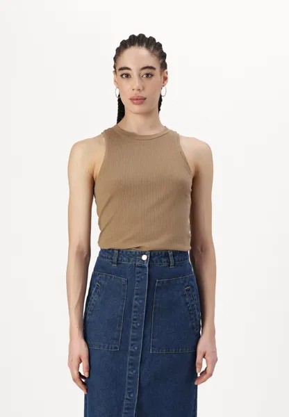 Топ VMLAVENDER TOP Vero Moda, цвет Otter