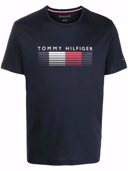 Tommy Hilfiger футболка из органического хлопка с логотипом