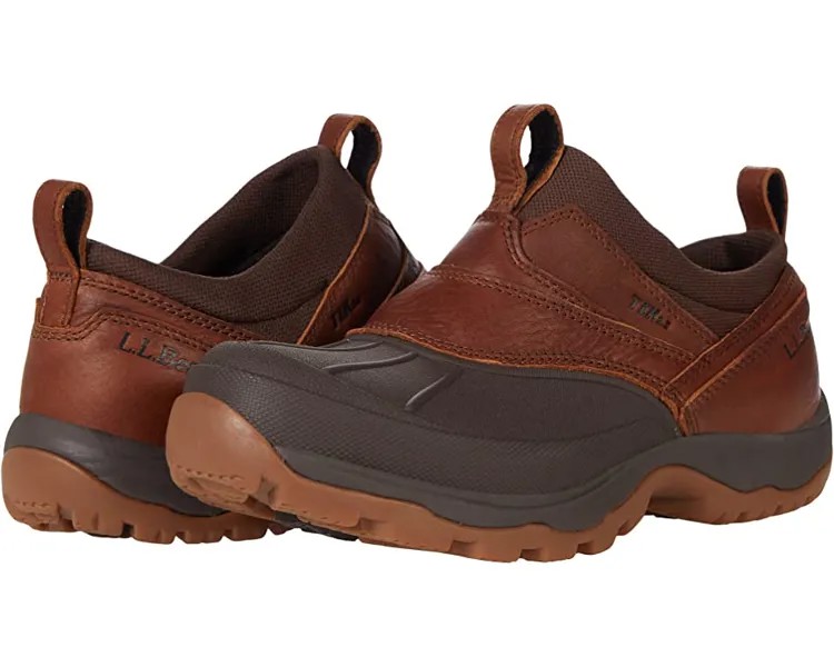 Кроссовки Storm Chaser Slip On 5 Leather L.L.Bean, древесина из дуба