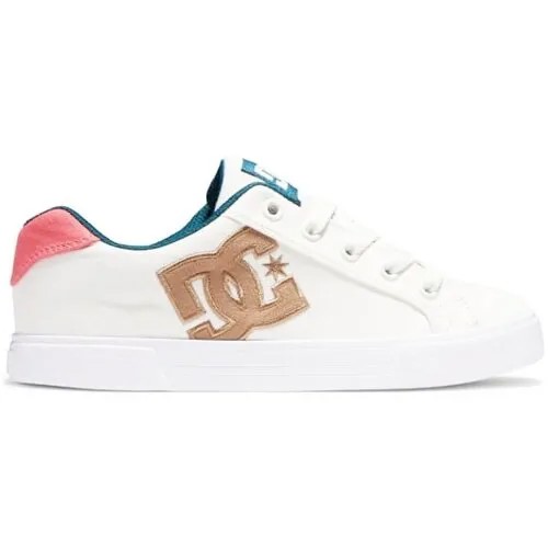 Кеды DC Shoes, полнота B, размер 8, белый, бежевый