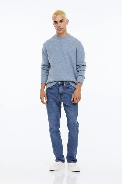 Обычные джинсы H&M, темно-синий
