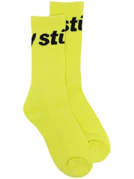 Stussy носки вязки интарсия с логотипом