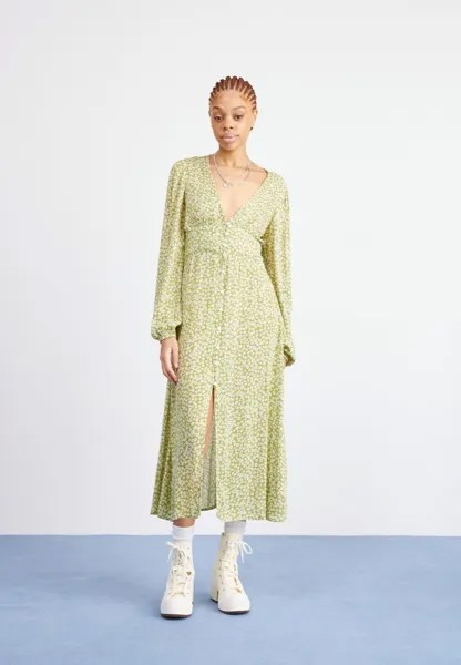 Летнее платье COOL NIGHTS Billabong, зеленые глаза