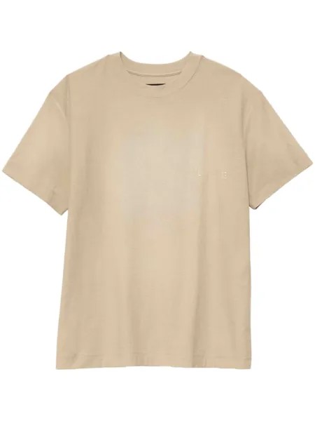 Purple Brand футболка с выцветшим эффектом, коричневый