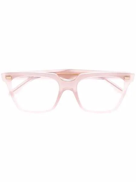 Cutler & Gross очки в прозрачной квадратной оправе