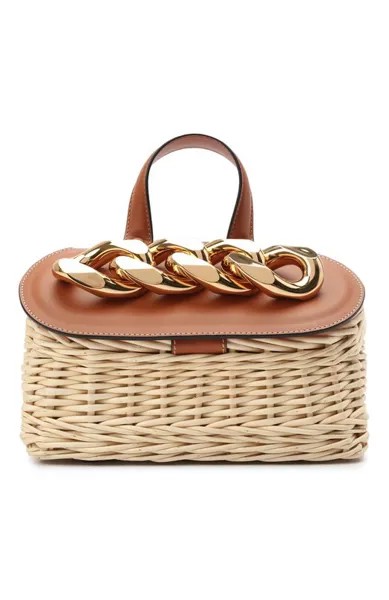 Сумка Chain Lid Basket small JW Anderson