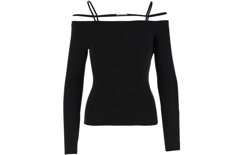 Jacquemus Женская футболка, цвет Black
