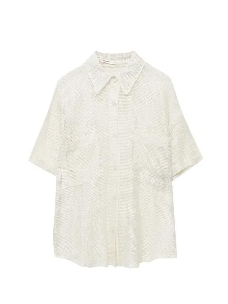 Блуза Pull&Bear, экрю