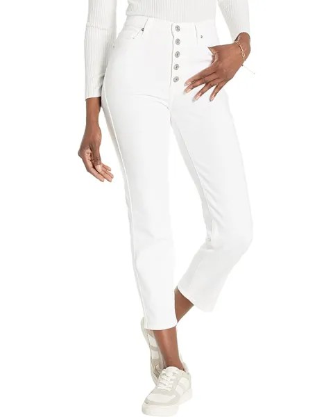 Джинсы 7 For All Mankind High-Waist Cropped Straight in Luxe Vintage Soleil, цвет Luxe Vintage Soleil