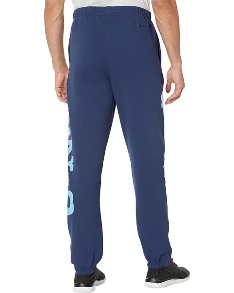 Брюки Mitchell & Ness NCAA Champ City Fleece Bottoms North Carolina, темно-синий