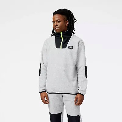New Balance All Terrain Spinnex Fleece Layer Top Men серый мульти