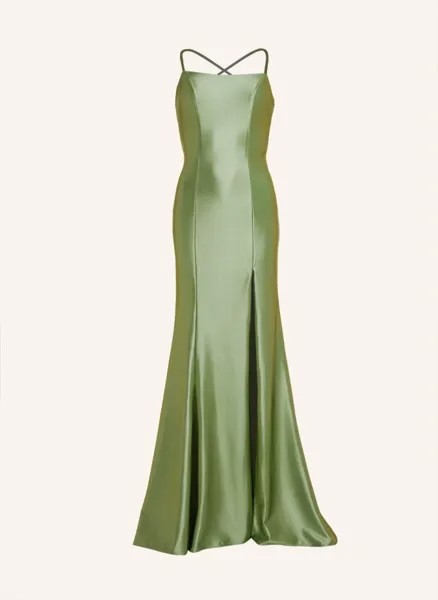 Вечернее платье sleek glace dress Unique, зеленый