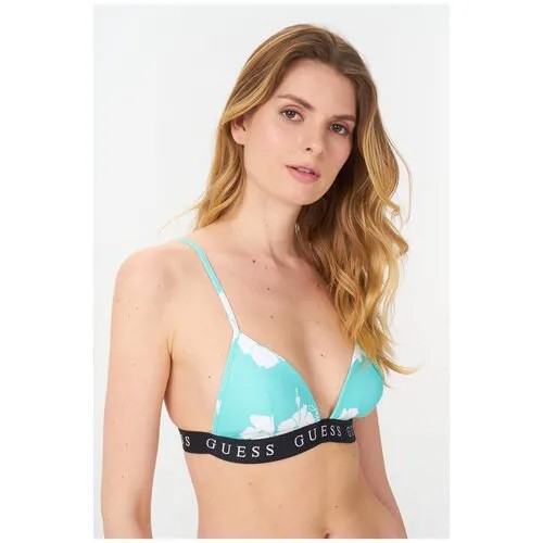 Купальный лиф GUESS JEANS E1GJ23MP004P8E9 Бирюзовый 44