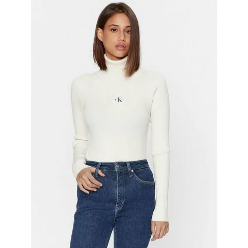Водолазка Calvin Klein Jeans, размер L [INT], экрю