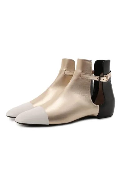 Кожаные ботинки Giorgio Armani