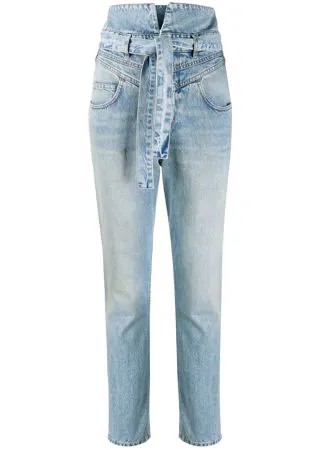 The Attico джинсы Vivien с завышенной талией